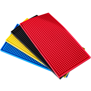45*30cm Soft <strong>PVC</strong> Rubber Custom <strong>Bar</strong> Runner Mat for <strong>Bar</strong> Using Eco-friendly <strong>PVC</strong> OEM Embossed logo <strong>bar</strong> Drip Mat - Product Image 1