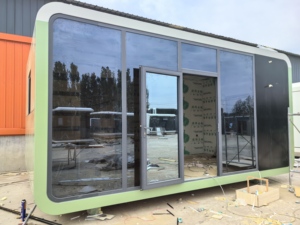 Trung Quốc 2025 New Tiny Apple viên nang di động nhà đúc sẵn cabin với nhà bếp phòng tắm cho khách sạn và Giường & bữa ăn sáng - Product Image 2