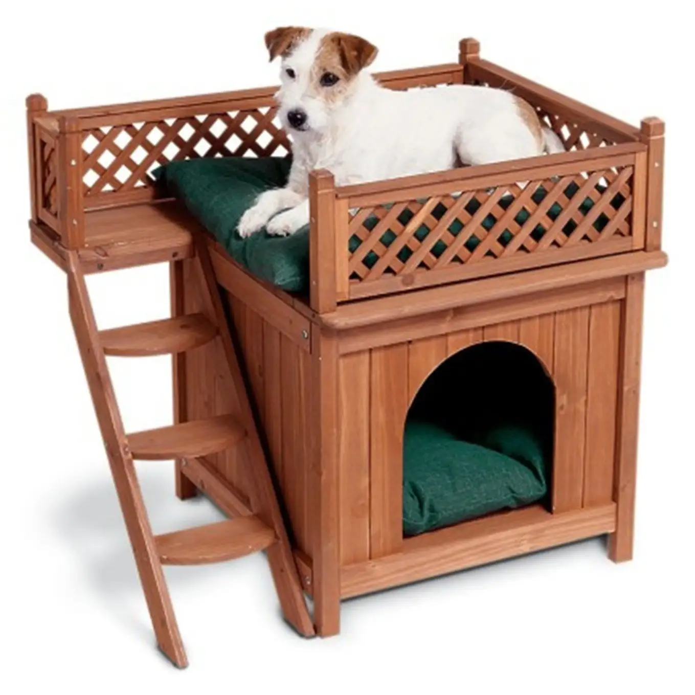 Haute qualité en bois chat et chien même style maison jardin décoration accessoires Offre Spéciale chien maison avec bon prix