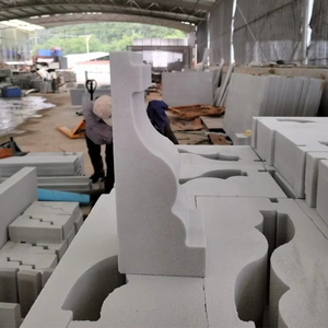 Ép đùn Polystyrene silicon bê tông sterofoam bọt khối gốm gupsum cornice mái hiên mouldings khuôn - Product Image 3