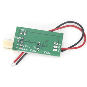 DC <strong>12V</strong> <strong>PWM</strong> <strong>Speed</strong> <strong>Controller</strong> Fan <strong>Speed</strong> governor 4 Wire Computer <strong>Temperature</strong> control Switch for PC CPU Cooler Fan Alarm STK IC - Product Image 5