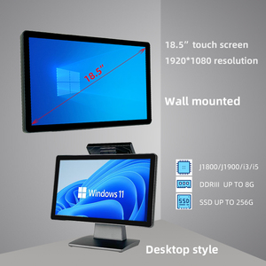 JESEN Restaurant Kitchens <strong>Display</strong> Terminal 18.5 Inch Waterproof <strong>Queue</strong> Management <strong>System</strong> KDS for Kitchen Retail Touch Screen - Product Image 3