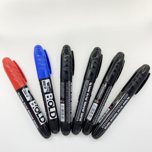 Cheap Big Volume Dry Fast Waterproof <strong>Chisel</strong> Tip Permanent <strong>Marker</strong> Pen for School and Office Use - Product Image 5