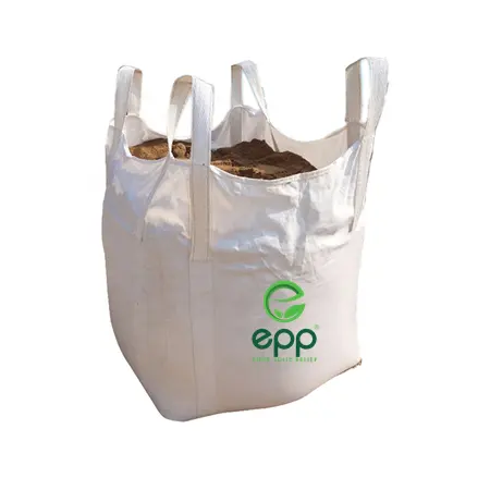 Ücretsiz örnek yüksek kaliteli dokuma polipropilen bulka çanta iyi fiyat 14x14 yoğunluk jumbulk ucuz büyük jumbo pp çantası