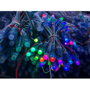 Prezzo economico 12mm 50leds WS2811 Full Color Pixel LED Pixel Lights DC 5V input IP68 impermeabile RGB color Digital LED Pixel Light - Product Image 4
