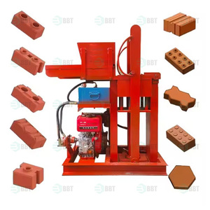 High Speed <strong>Clay</strong> Brick <strong>Making</strong> <strong>Machine</strong> <strong>Interlock</strong> <strong>Block</strong> Molding Diesel Engine Power Hydraulic Brick <strong>Making</strong> Machinery - Product Image 2