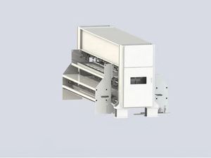 Vlies-Polyesterfaser-Watte Thermal Bonded Padding Making Machine Produktions linie für Heim textilien - Product Image 4