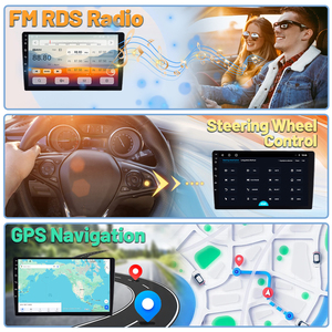 トヨタ4ランナー用シンプルソフト10.33インチGPSナビゲーションAndroidシステム画面カーラジオフレームFM WIFIカーDVDプレーヤー2009-2021 - Product Image 4