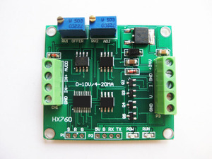Kleines Vollbrücken-Wägezellen verstärker modul Elektronik waage Sender Gewichts sensor Signal wandler 4-20mA 0-10V Ausgang - Product Image 4