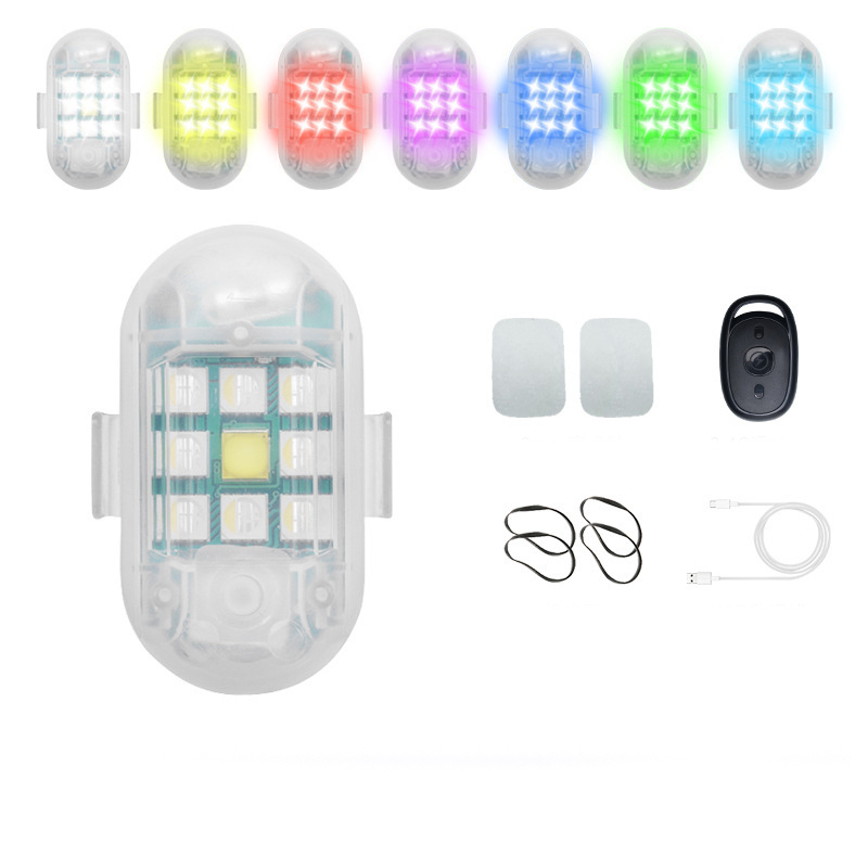 1 LUZ RGB CON CONTROL REMOTO