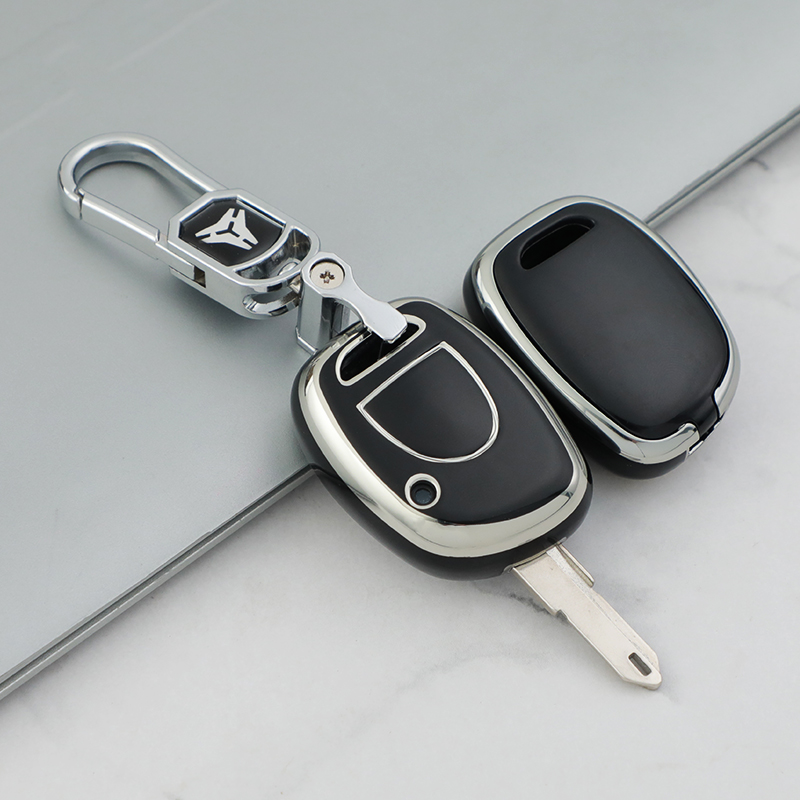 E Black + Key Ring