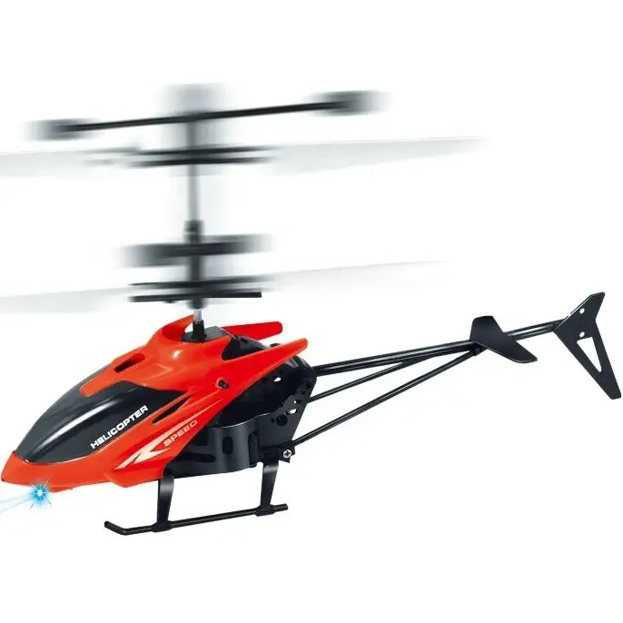 Nuevo juguete de helicóptero infrarrojo de regalo de Navidad, bola voladora RC colorida, luces LED incorporadas, bola voladora, helicóptero volador manual