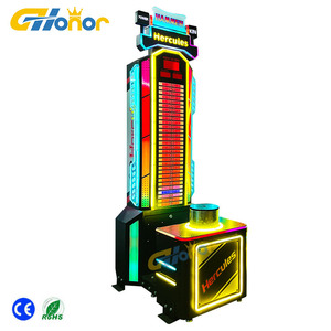 Çekiç eğlence parkı kralı heyecan verici İngilizce konuşan jetonla çalışan Arcade oyunu dayanıklı metalden yapılmış - Product Image 3