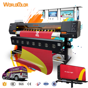 Worldcolor Trong Nhà/Ngoài Trời 1.3M/1.6M/1.9M Máy In Kỹ Thuật Số I3200 Đầu In Vinyl <span class=keywords><strong>Plotter</strong></span> Sinh Thái Dung Môi Máy In - Product Image 2