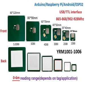 Modulo RFID integrato UHF gamma 1-2M Arduino Raspberry Pi sistema integrato modulo RFID USB lettore UHF scrittore gratuito Android SDK