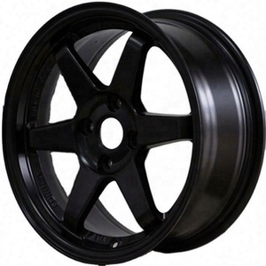 สีบรอนซ์6ซี่ออกแบบจานลึก17 18นิ้ว Pcd 5X114.3 5X120ล้ออัลลอยสำหรับ TE37 - Product Image 2