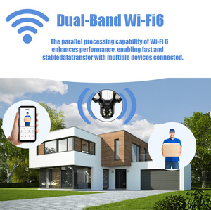 360 Panorama LED Glühbirne Flutlicht kameras 2.4G Wireless Indoor Socket Sicherheit CCTV IP Wifi Kamerasystem Zwei-Wege-Audio - Product Image 4