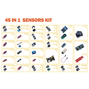 スターターキット用45 in1ボックスセンサーモジュールロボットコンポーネント学生プロジェクトキット用DIYスマート電子センサー - Product Image 6