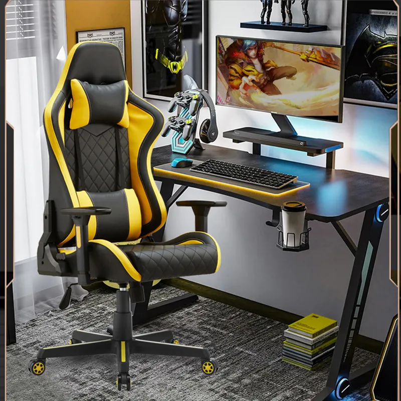 1 peça frete grátis luxo gaming cadeira mais barato bonito computador escritório massagem jogo cadeira escorpião gaming cadeira