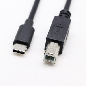 USB B ไปยัง USB C Printer Cable สายพิมพ์ B TO Type C สาย OTG สำหรับแล็ปท็อป - Product Image 6
