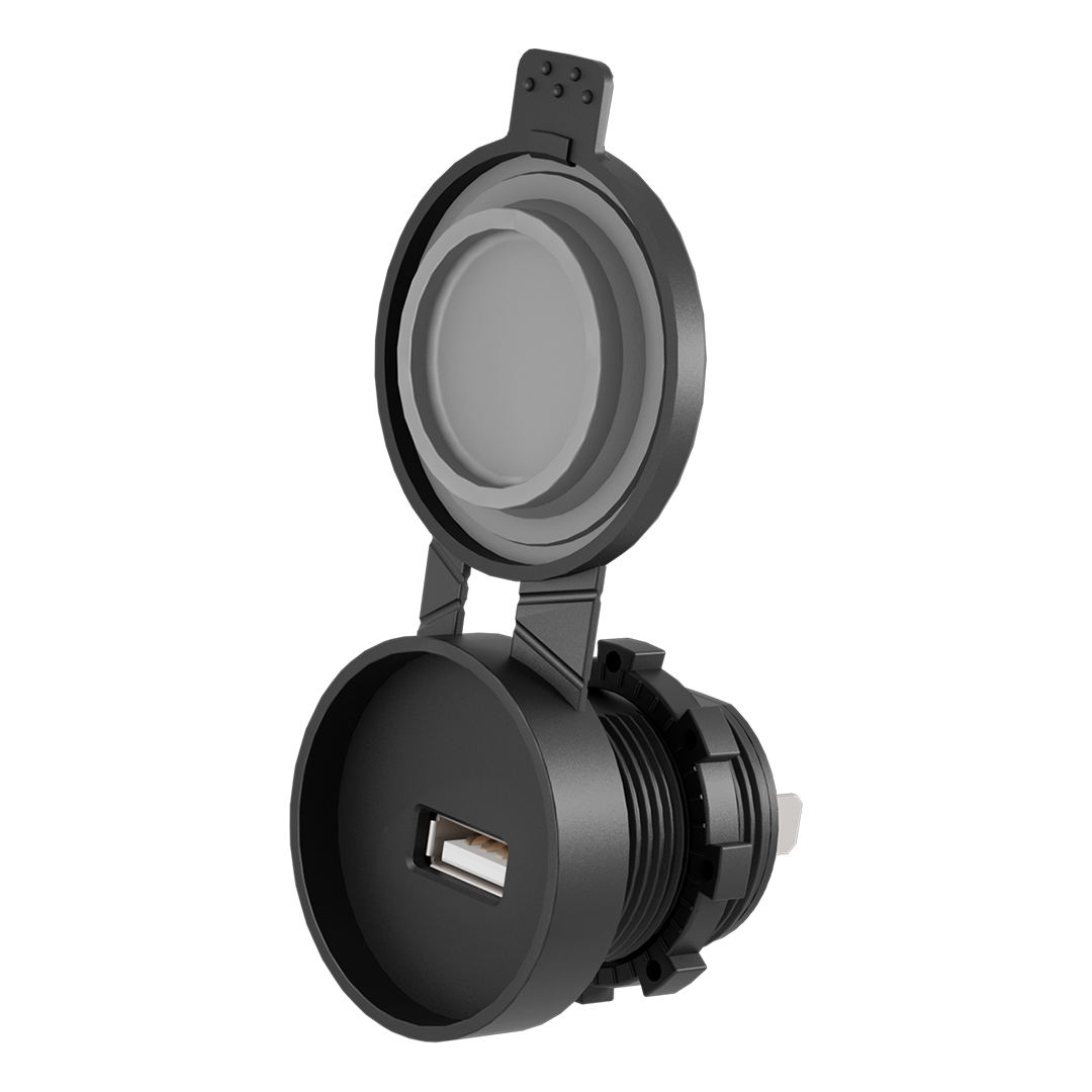 Entrée DC12V-95V 1 USB-A 5V 2A