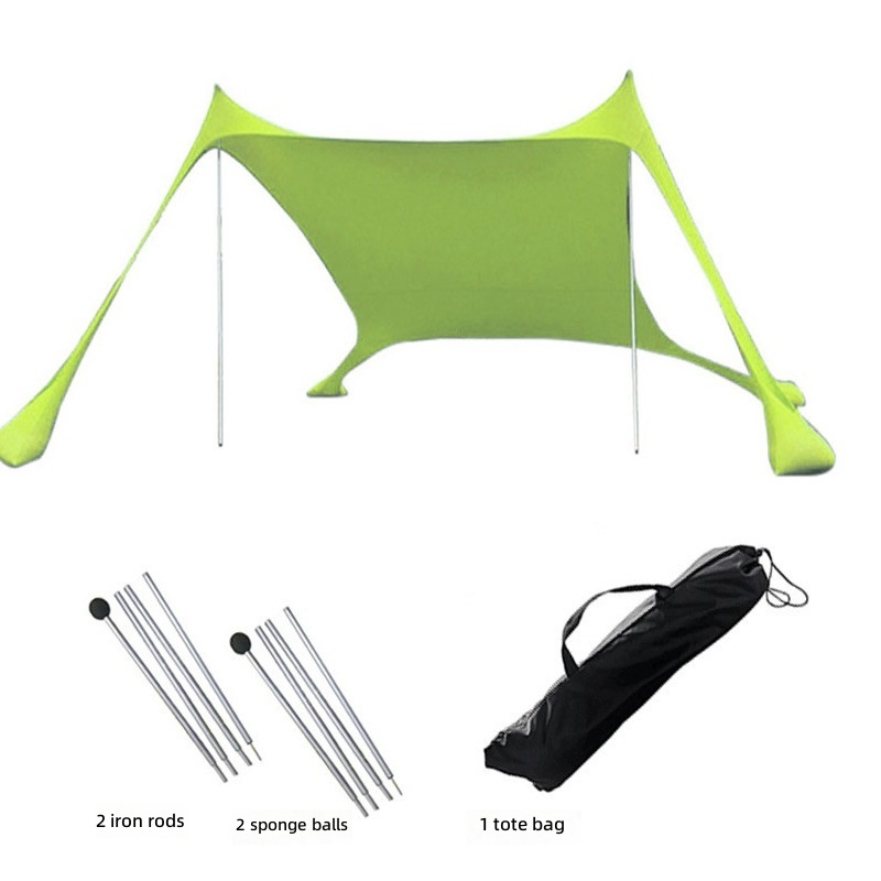 Deux clubs de fer en vert