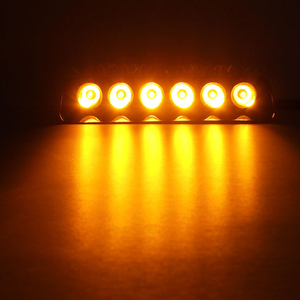 S6 S9 12V Red/蓝光高功率警告闪烁LED多功能闪光灯 - Product Image 5