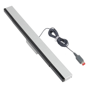 Yedek kablolu kızılötesi işın sensörü Bar sinyal alıcısı Nintendo Wii uzaktan kumanda için konsol - Product Image 1