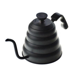 وعاء سحابة من الفولاذ المقاوم للصدأ غلاية ماء غير مغناطيسية طويلة الفم الناعم شطف اليد وعاء قهوة - Product Image 1