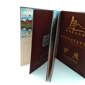定制高质量培训编程护照书袖珍迷你小册子认证印刷 - Product Image 3