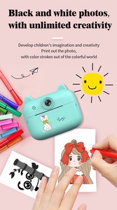 Çocuklar için ön ve arka çift kameralar oyuncaklar sürpriz hediye video fotoğraf oyunu çoklu dil 2.4 inç S3 kamera anında yazıcı - Product Image 3