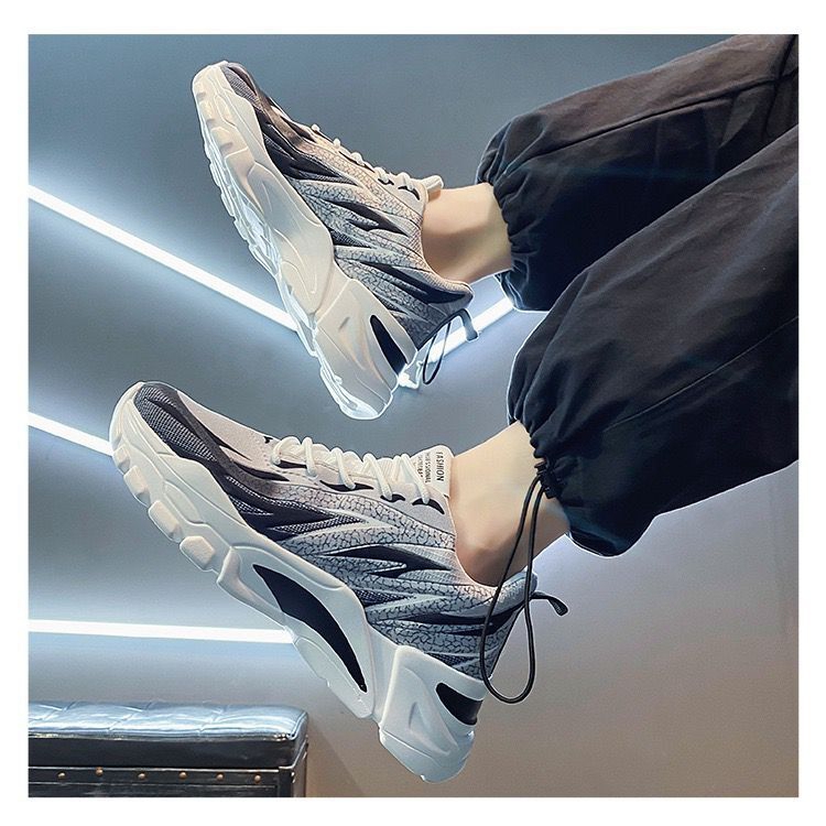 Grey men's casual shoes