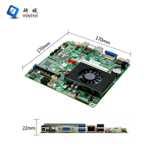 YENTEKマザーボードIntelI5 6300U 2 DDR3 SATA3.0 MSATA VGA HD LAN 6 COMインテリジェントファン冷却産業用ミニitxマザーボード - Product Image 6