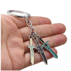 珐琅剑剑钥匙扣金属吊坠钥匙扣Cosplay钥匙扣钥匙扣剑 - Product Image 3
