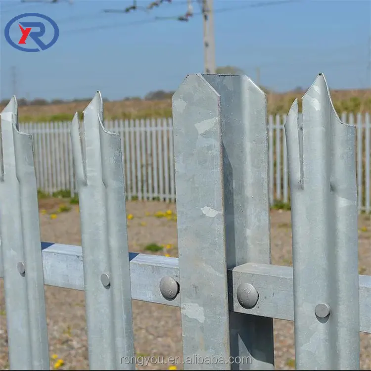 مجموعة المظلة الأمنية المكونة من الحديد المجلفن المغلفن المملكة المتحدة بطول 2.4 متر ضمن قسم W