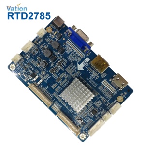 Placa controladora RTD2785 1920x1200 (máx.) 1920x1080 hdm-lvds con salida DP/VGA/HDM-input/DC-IN y bucle de vídeo - Product Image 1