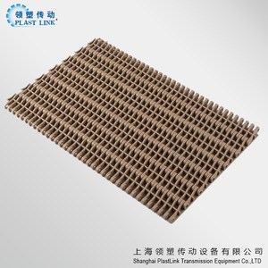 900平齐顶部模块化皮带，用于输送系统收缩包装输送，表面光滑，经久耐用