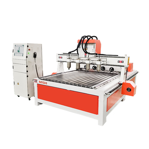 Máquina de enrutador CNC de madera 3D de 4 ejes rotativos de cabezales múltiples de China de alta eficiencia, enrutador CNC de carpintería de 6 cabezales - Product Image 1