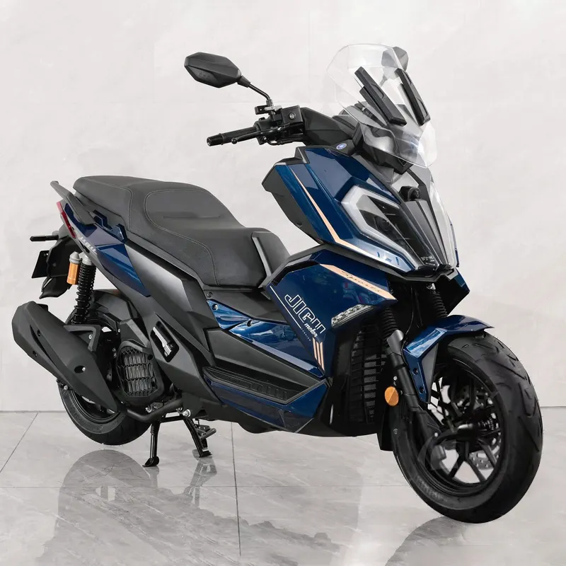 Nouveau scooter à essence 150cc 250cc vélo adulte vente en gros 120kmh moteur refroidi à l'eau EFI moto à essence à vendre