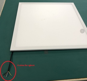 595*595mm kapalı tavana monte akrilik levha RGB + WW RGBCCT arkadan aydınlatmalı LED Panel optik levha lgp - Product Image 3