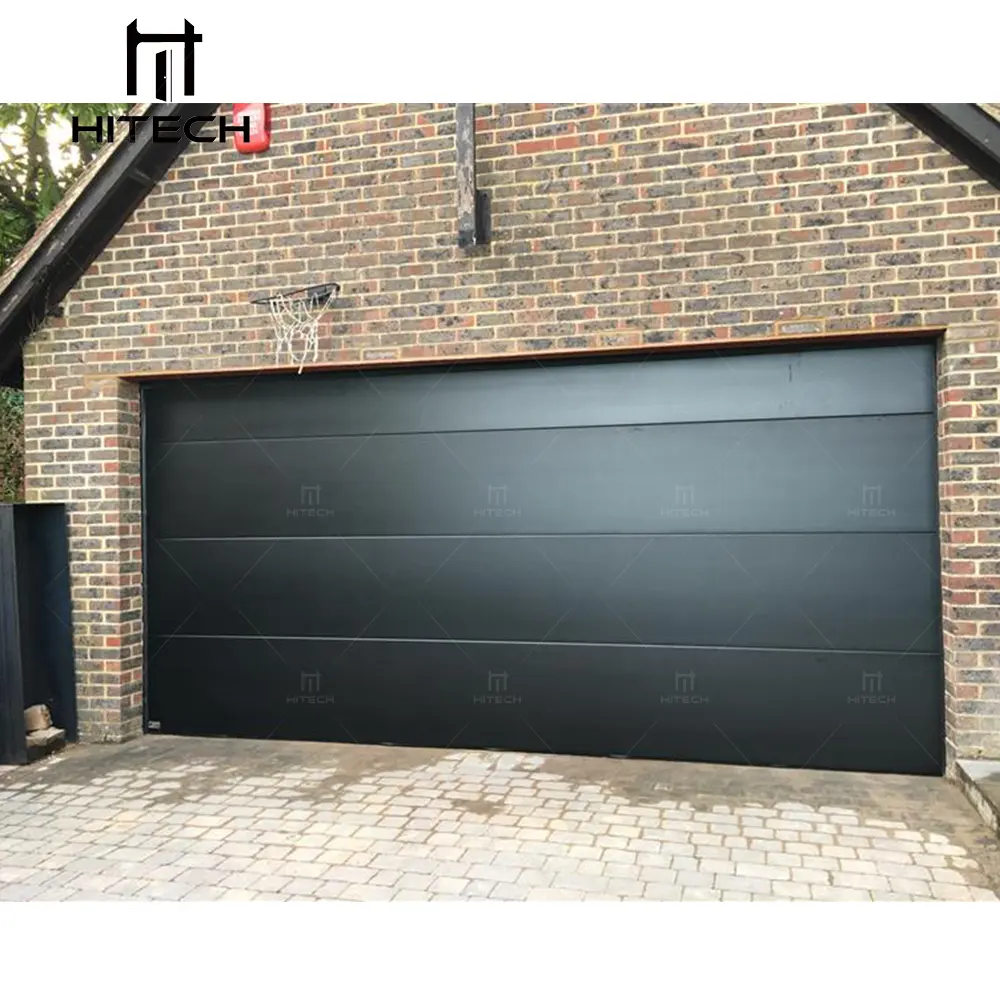 Hitech camlı kapılar konut Rollup garaj kapısı otomatik dikey depo sürgülü garaj kapısı tasarımı