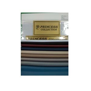 THOBE düz çift CIRE SANFO FINISH kalite yumuşak % 100% Polyester katı giysi kumaşı tekstil elbiseler elbise - Product Image 1