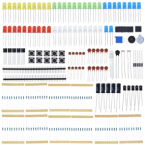 # CKX8645 Neue Elektronik komponenten Grundlegendes Starter-Kit für Arduinos UNO MEGA2560 Raspberry Pi mit LED-Summer-Kondensator widerstand