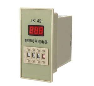 รีเลย์เวลา JS14S เครื่องจับเวลาไฟฟ้ากระแสสลับ220V 380V หน่วงเวลา0.01S-999H DPDT ดิจิตอล - Product Image 1