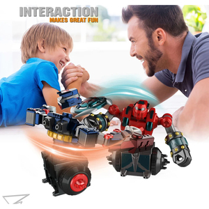 <strong>RC</strong> Battle <strong>Robot</strong> Rotation Attack Remote Control Boxing Man <strong>Fighting</strong> <strong>RC</strong> <strong>Robots</strong> Gift Toys for Kids Dual Players - Product Image 2