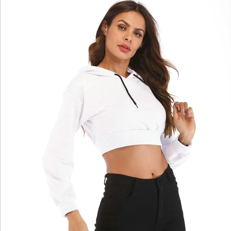 New Design 100% Cotton White Women Crop Tops wholesale girls summer workout sexy tops custom women high quality crop top