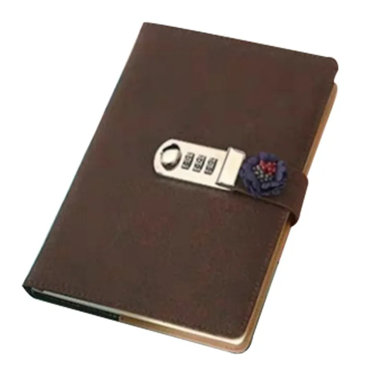 Cuaderno de cuero con logotipo grabado de empresa, cubierta suave con Diario de bloqueo, el más vendido, 2023