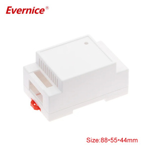Din Rail <strong>Box</strong> Enclosure Plastic PLC Control <strong>Box</strong> Electronics Instrument Enclosure Junction <strong>Box</strong> - Product Image 5