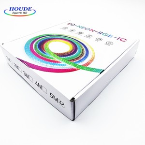 DC5V 360-Grad-LED-Streifen-Strickoberfläche 16-mm-Röhre APP Smart <span class=keywords><strong>Controller</strong></span> RGB Adressierbares rundes LED-Neon-Flex licht