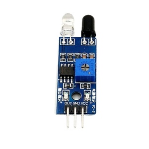 新しいスマートカー障害物回避センサーモジュール赤外線チューブモジュール光電反射センサー - Product Image 3